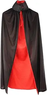 FRCOLOR Halloween Cape for Wear Resistant Cosplay Cloak Classic Color Cloak for Costume Parties Role Playing Events Double Sided Design