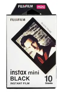 在飛比找誠品線上優惠-FUJIFILM instax mini卡通拍立得底片/ 黑