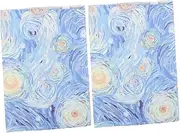 jojofuny Book Protectors for Teens 2 Pcs Washable Bookcloth Covers Large Book Accessories A5 Fit