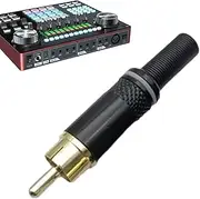 Vgvgaj Speaker Plug - Video Speaker Wire Connectors | Male Plug, Screw Terminal Connector, Video Connector Adapter for Speaker, Audio Equipment, and Video Equipment