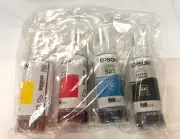 NEW Epson 522 Ink bottle Ecotank Combo Pack Black Cyan, Magenta, Yellow Set of 4