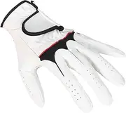 Golf Gloves Men - Golfer Swing Training Gloves for Left Hand | Machine Washable Sheepskin, Golf Training Aid for Women, Ladies, Men, and Golfer
