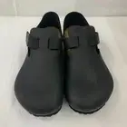 Birkenstock New w/ Box London Black Oiled Leather Regular Width - Select Size