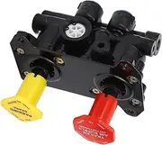 Dash Control Valve Module, 800516 Universal Metal Enhanced Stability Dash Control Trailer Parking Brake Valve Module Replacement for Heavy Duty Truck Trailer