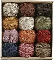[Valdani] 3-Strand Cotton Floss - Vintage Hues Sampler - J. Paton