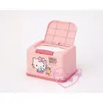 ♥小花花日本精品♥HELLO KITTY小熊粉色 彈蓋式兒童口罩盒 單次收納30入 衛生收納盒~33221304