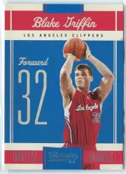 BLAKE GRIFFIN 2010 PANINI CLASSICS CLIPPERS PLATINUM RC SP #ED 23/25! ROOKIE!