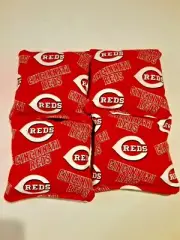 4 Cornhole Bag Set Corn Hole Cincinnati Reds