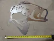 Metal bite me Bass wall decor