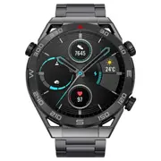 2024 Smart Watch Bluetooth Phone Call GPS Tracker Compass for Fitness Outdoor-Black