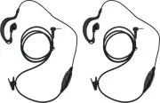 Headset/Earpiece Mic Motorola Talkabout Two Way Radio Walkie Talkie (Pack Of 2)