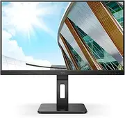 AOC IPS 27 Inch FHD LCD Monitor with Speakers, Black, 27P2Q