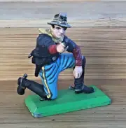 US Cavalry. Britains Deetail repaint and modification plastic toy soldier 54mm