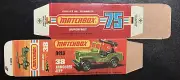 Matchbox Superfast #38 Armored Jeep '74-'76 Type K Repro Box