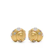 [Kate Spade] Kate Spade Beachside Earrings ONE SIZE GOLD/WHITE