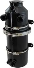 Aeroflow Dry Sump Tank 19.5" X 6" 2 Gal495mm X 152mm 7.5L Black - AF77-1050BLK