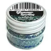 2 Pack Stamperia Sparkles 40gr-Sparkling Turquoise K3GGS-17