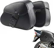 Motorcycle Saddlebags, Dirt Saddle Bags, Travel Luggage Saddlebags Detachable Motorcycle Side Bag for Scooter Puchen