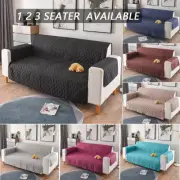 Pet Sofa Cover 1 2 3 4 Seater Quilted Couch Recliner Protector Covers Slipcovers