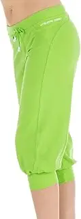 [WINSHAPE] WBE5 Women's 3/4 Length Tracksuit Bottoms Green Apple Green Size:XS