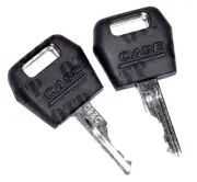IGNITION KEYS D250 FOR CASE IH CX MX MAGNUM MAXXUM TRACTORS.