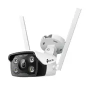 TP-Link VIGI 4MP C340-W(4mm) Outdoor Full-Colour Wi-Fi Bullet Network Camera, 4m