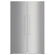 Liebherr 628 Litre Freestanding Side by Side Refrigerator and Freezer - Stainless Steel