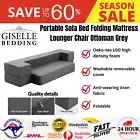 Bed Portable Sofa Bed Folding Mattress Lounger Chair Washable Removable Cover