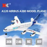 Wltoys XK A120 Aircar A380 Model Plane 3CH EPP 2.4G RC Airplane for Kids V1C3