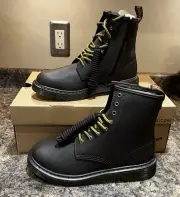 Dr. Marten Kids Youth 1460 Y Brown Wildhorse Leather Lace Up Boots Size 5 Doc’s