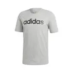 【鞋印良品】ADIDAS E LIN TEE  男款 DU0409 淺灰 文字LOGO 短T 棉質 休閒 經典 基本款