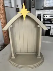 Lori Mitchell Manger - Nativity Scene NIB