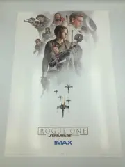 Star Wars • Rogue One • Jyn Erso • Cassian Andor • Imax Exclusive Poster #3 of 3