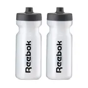 Reebok Water Bottle (500ml, Clear) Pack of 2