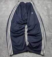 Vintage Adidas Track Pants Mens XL Sweatpants Baggy Y2K Wide Leg Climalite NEW