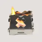 Mini Camping Fire Pit BBQ Grill Furnace Portable Cooking Outdoor Camping Firepit