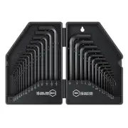 30 PCS Hex Head Key Allen Wrench Tool Set Organizer Kit Alloy Steel L Shape B...