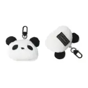 Cute Animal Plush Panda Keychain Pendant Backpack Hanging Decoration Gif_$d