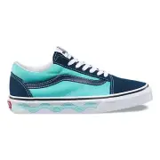 New vans OLD SKOOL (US OPEN) BLU/WAVE FOXING rare Surf Vault 5/6.5