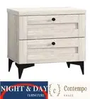 Bayville Bedside Table GREY WASH CONTEMPO RANGE