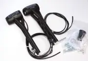 Monitored Dual Sided Photo Eyes Safety Sensors - LiftMaster / Genie Compatible