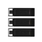 KINGSTON DT70 FLASH PEN USB TYPE C 3.2 3.0 DATA DRIVE 256GB 128GB 64GB 32GB LOT