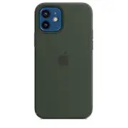 Silicone Case With Magsafe For Iphone 12 12 Pro Cyprus Green