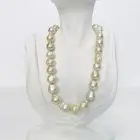Golden South Sea Pearl Necklace Loose Strand 12-17mm Baroques High Luster Orient