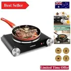 Stylish & Lightweight Single Hot Plate - Ideal for Quick Meals & Outdoor Cooking