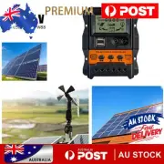Solar Charge Controller 12V 24V Solar Panel Battery Controller Charger Regulator