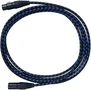 MINAOLULUS 3 XLR Male to Female Microphone Cable Noise Reduction Audio Wire for Guitar Bass and Speaker Stylish Cord for Sound