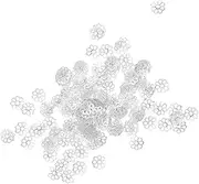 HOODANCOS Metal Bead Caps DIY Jewelry Making Beads Cap Bracelet Necklace Supplies 1200pcs Kit