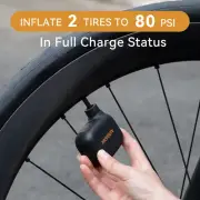 Mini Electric Bike Pump – 100PSI Rechargeable Air Inflator for Presta & Schrader