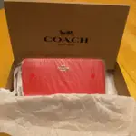 COACH 馬車長夾